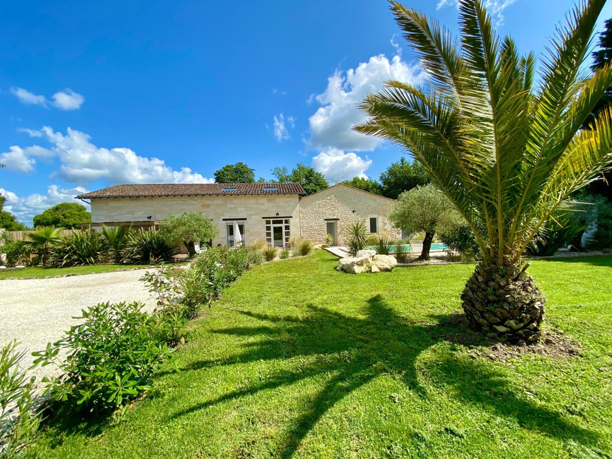 Villa Maison D'Exception Girondine à La Lande-de-Fronsac Extérieur photo